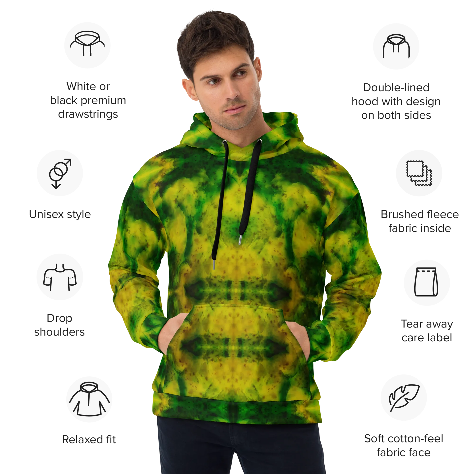 Hoodie (Unisex)(Purely Jade Light) RJSTHw2022 RJS