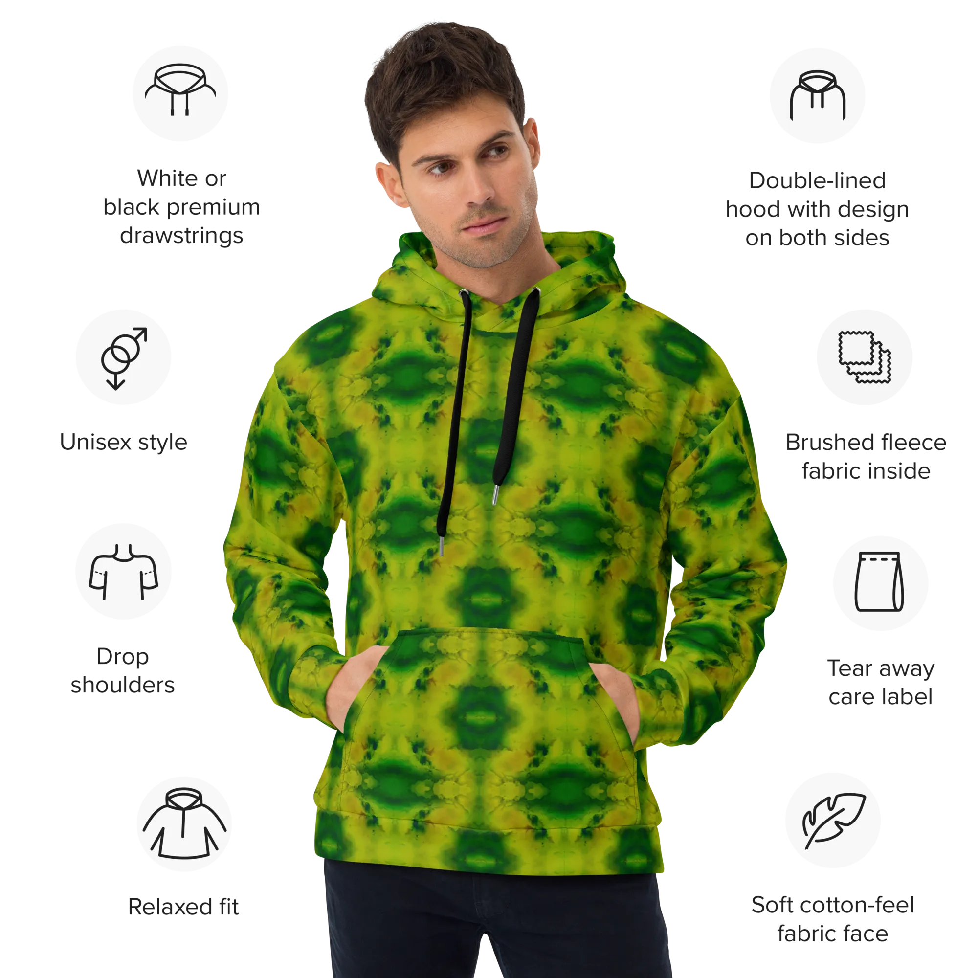 Hoodie (Unisex)(Purely Jade Light) RJSTHw2022 RJS