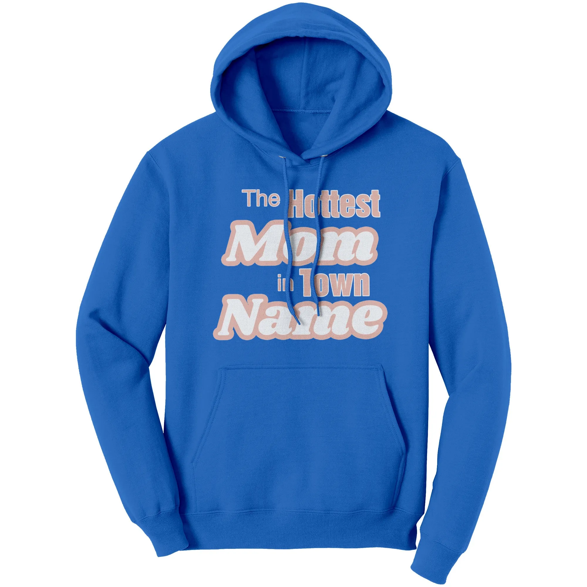 Hottest Mom Hoodie, Personalized Mom Hoodie With Names, Custom Hoodie, Personalized Gift For Mom Sweater Christmas Gifts, Christmas Hoodie