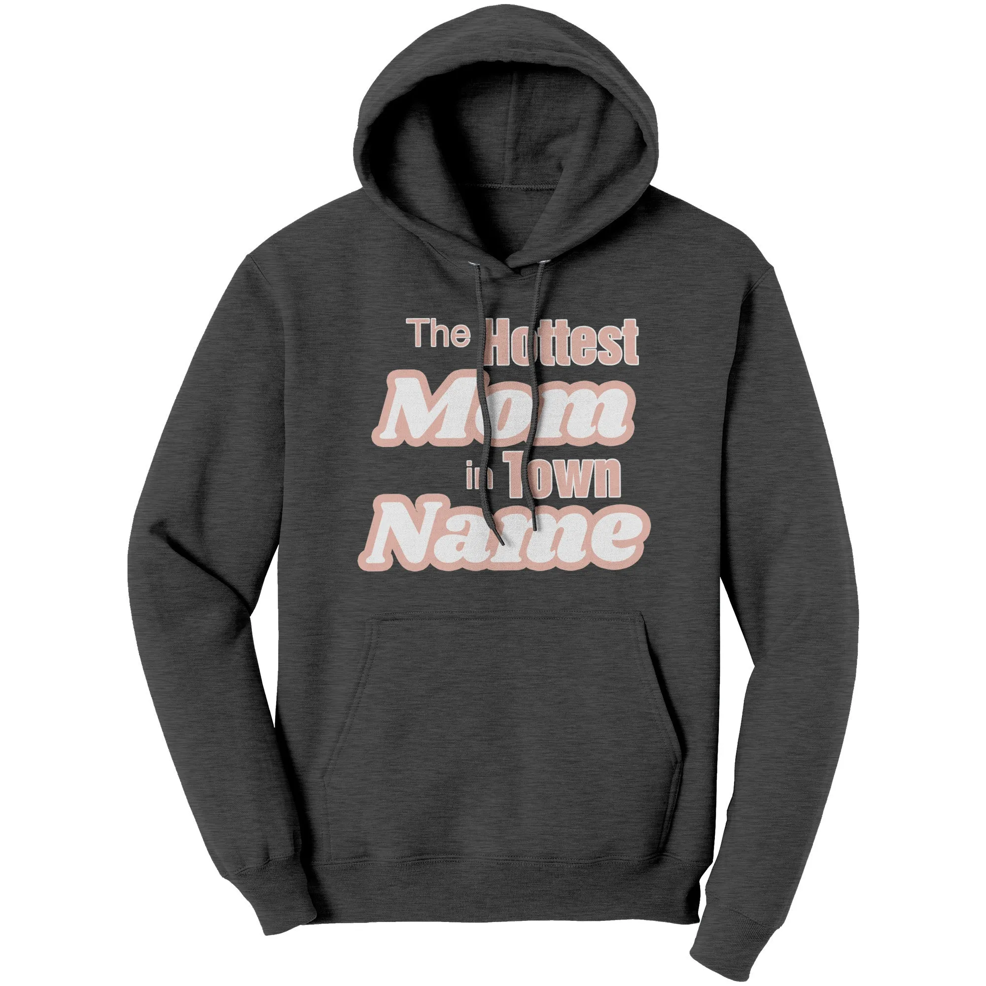 Hottest Mom Hoodie, Personalized Mom Hoodie With Names, Custom Hoodie, Personalized Gift For Mom Sweater Christmas Gifts, Christmas Hoodie