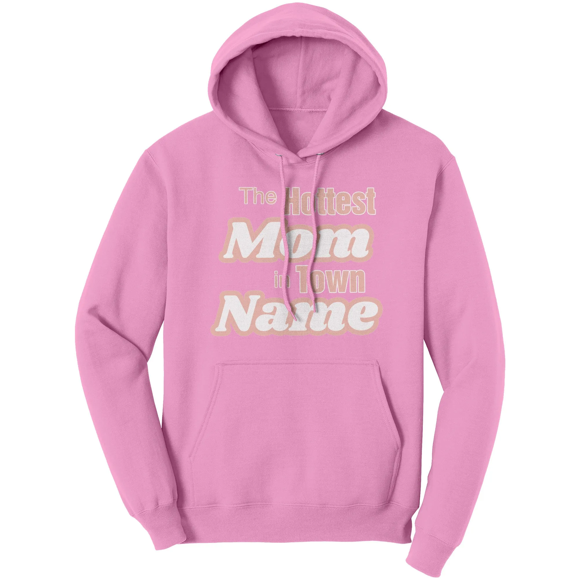 Hottest Mom Hoodie, Personalized Mom Hoodie With Names, Custom Hoodie, Personalized Gift For Mom Sweater Christmas Gifts, Christmas Hoodie