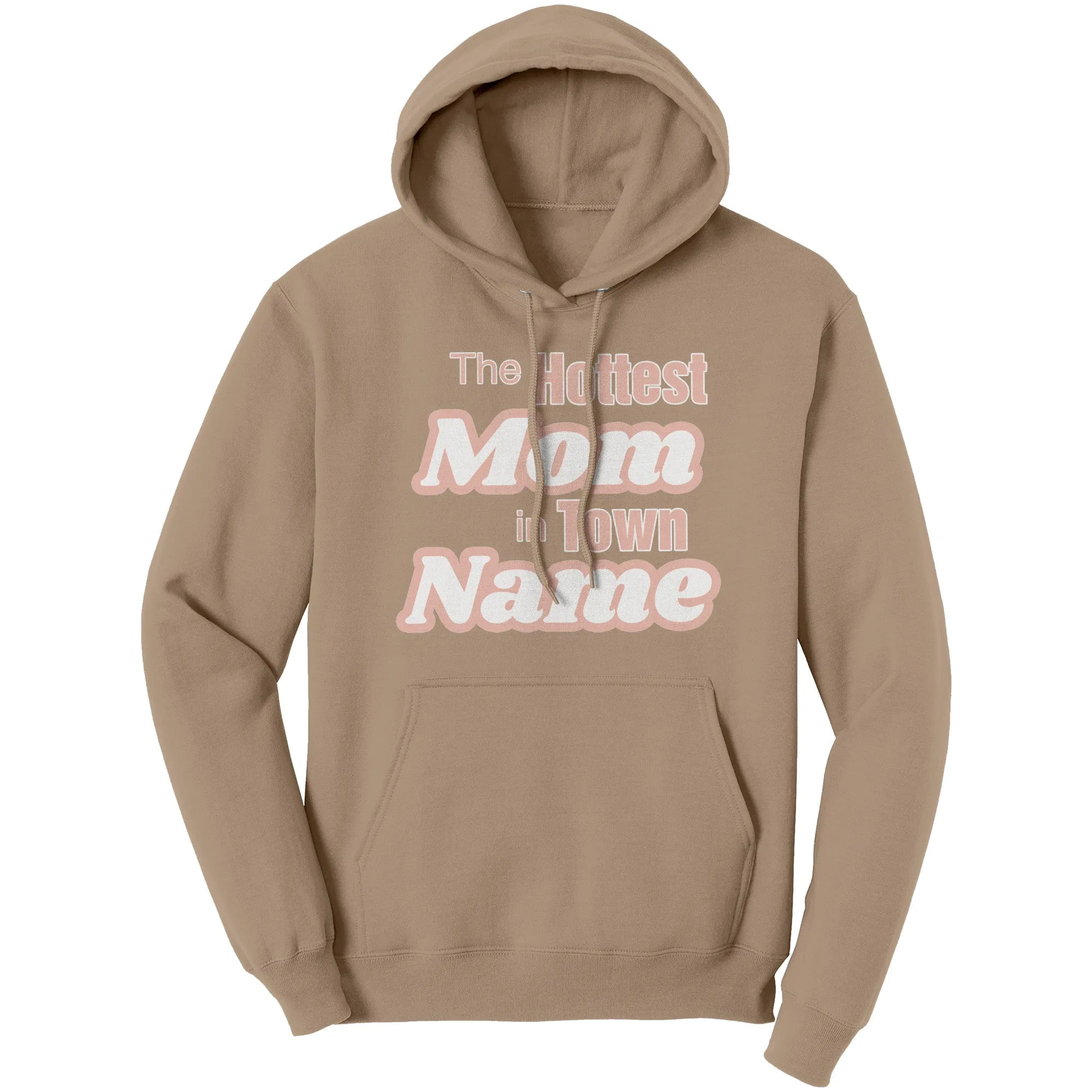 Hottest Mom Hoodie, Personalized Mom Hoodie With Names, Custom Hoodie, Personalized Gift For Mom Sweater Christmas Gifts, Christmas Hoodie