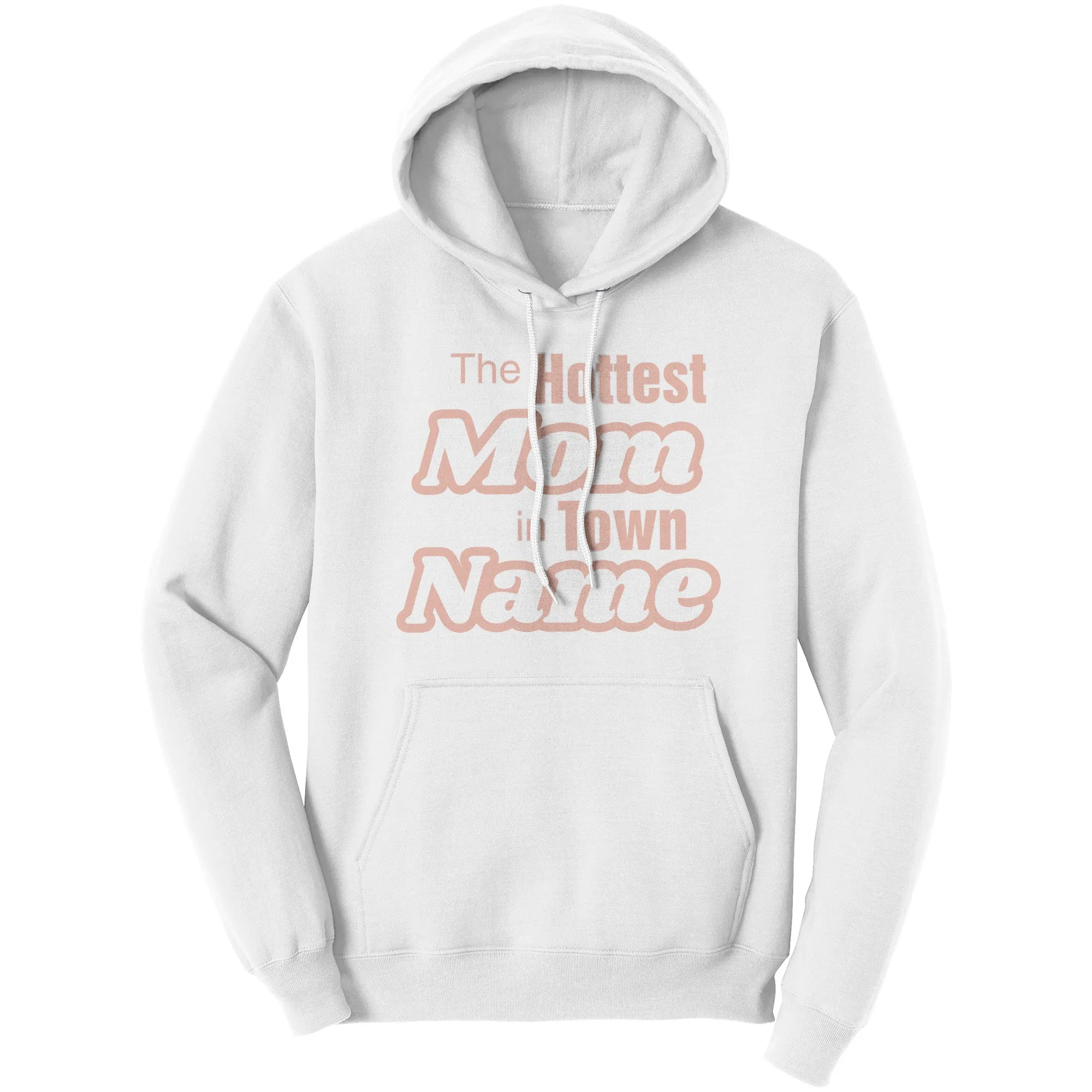 Hottest Mom Hoodie, Personalized Mom Hoodie With Names, Custom Hoodie, Personalized Gift For Mom Sweater Christmas Gifts, Christmas Hoodie