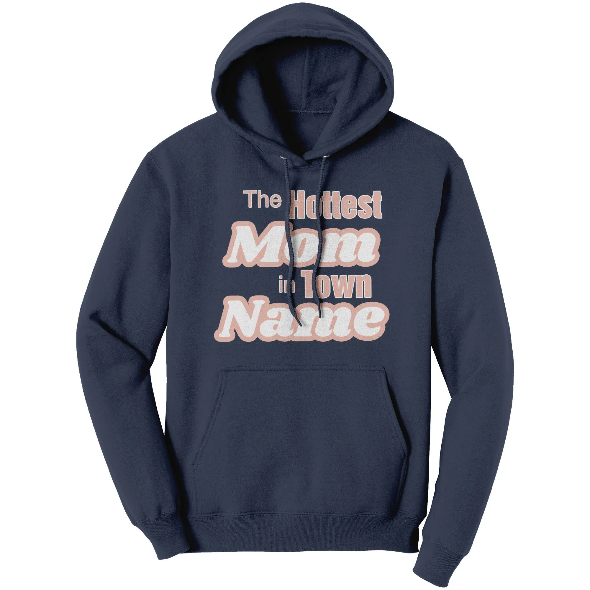Hottest Mom Hoodie, Personalized Mom Hoodie With Names, Custom Hoodie, Personalized Gift For Mom Sweater Christmas Gifts, Christmas Hoodie