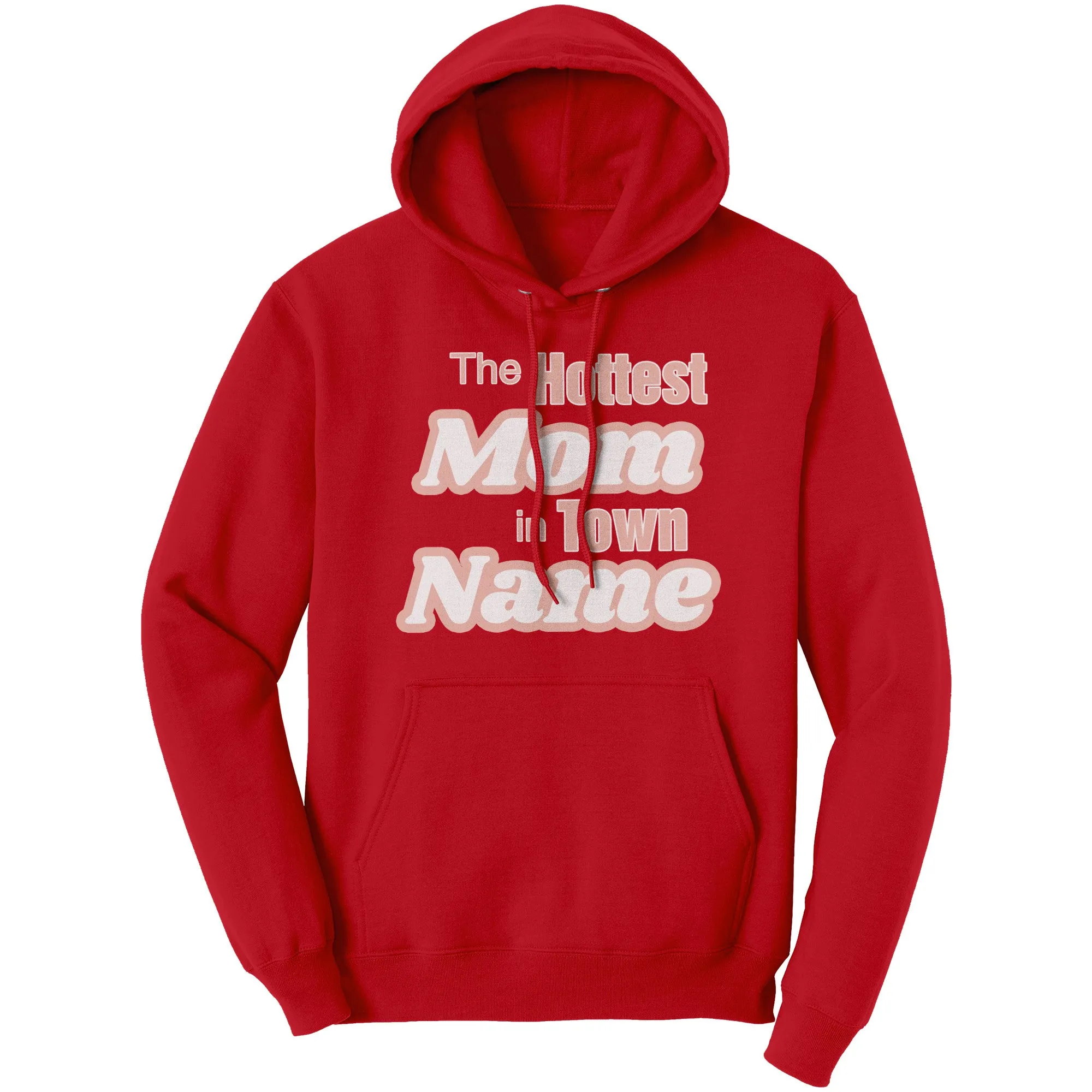 Hottest Mom Hoodie, Personalized Mom Hoodie With Names, Custom Hoodie, Personalized Gift For Mom Sweater Christmas Gifts, Christmas Hoodie