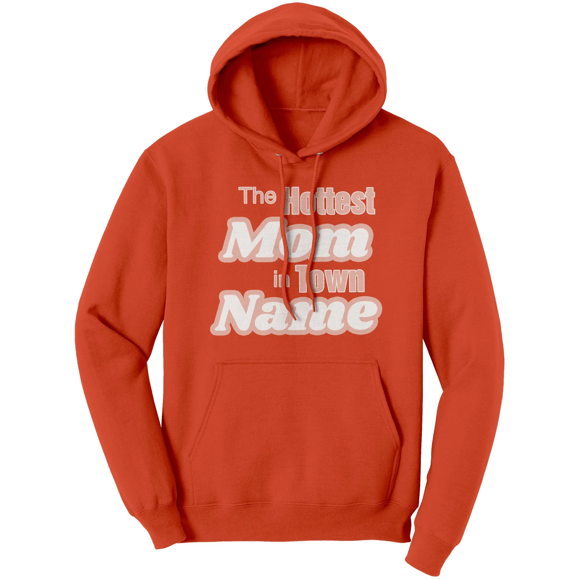 Hottest Mom Hoodie, Personalized Mom Hoodie With Names, Custom Hoodie, Personalized Gift For Mom Sweater Christmas Gifts, Christmas Hoodie