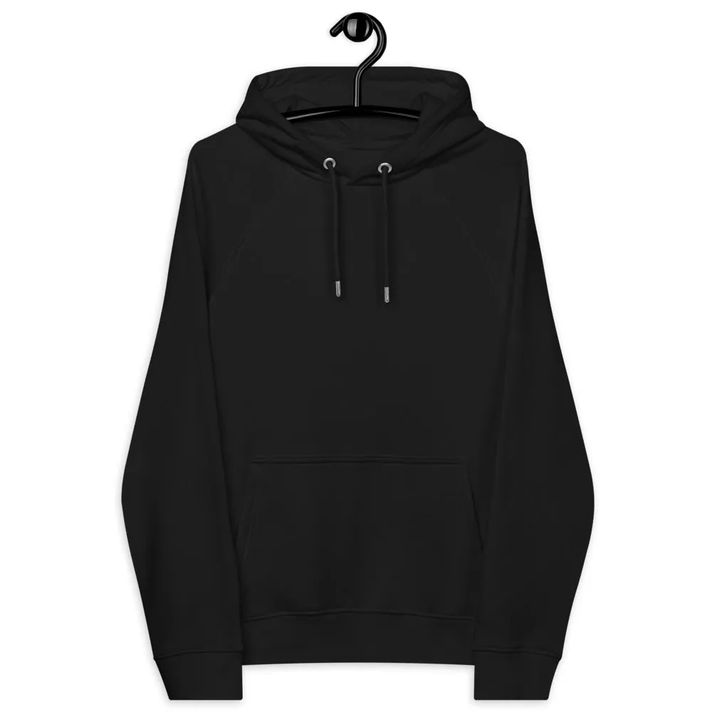 How to be a Disability Ally Black Graphic Sweatshirt Allyship Eco Raglan Hoodie