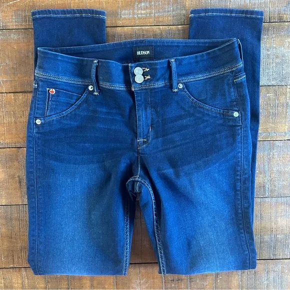 HUDSON Collin Flap Pocket Skinny Jeans 30(10)