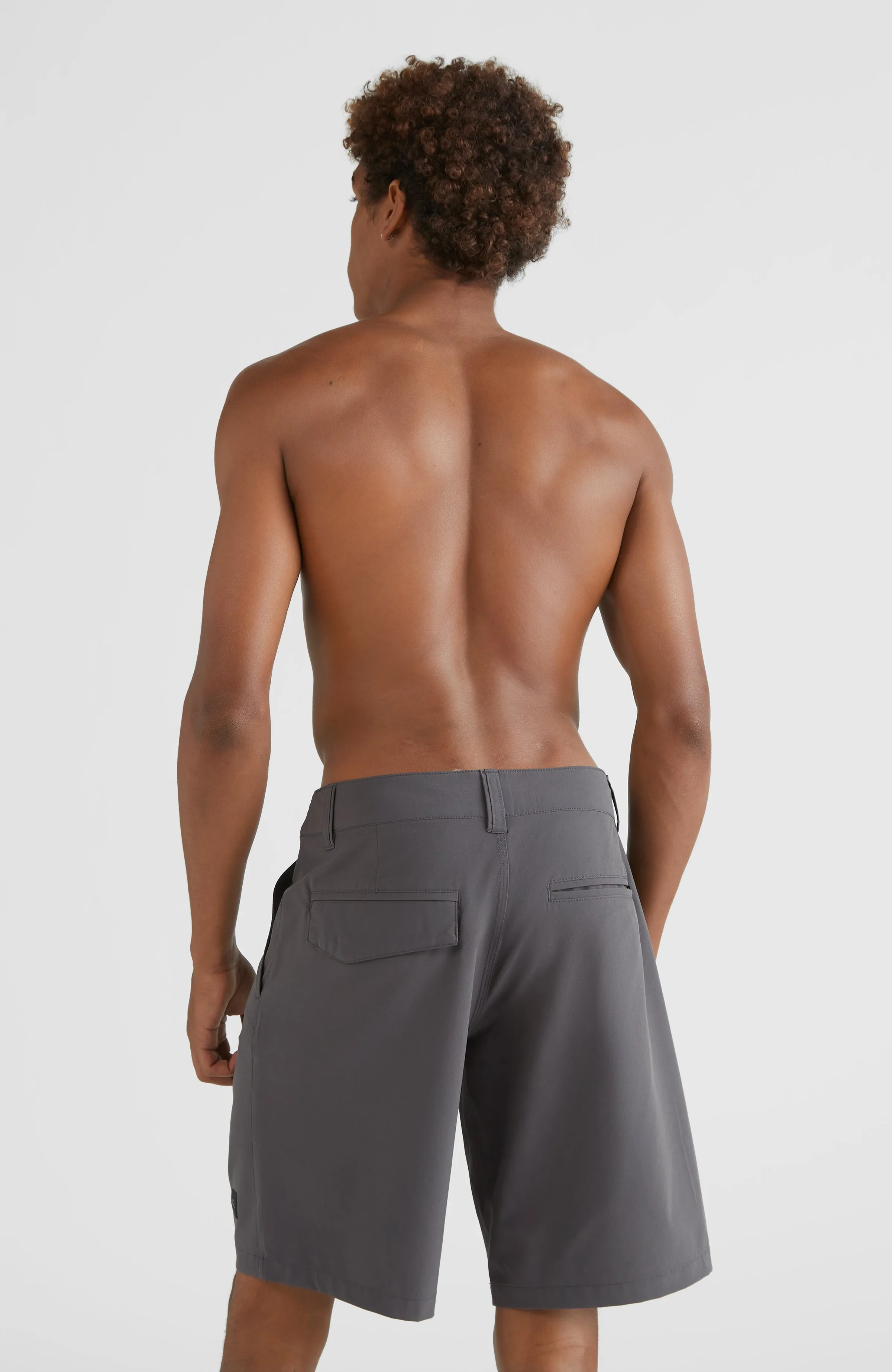 Hybrid Chino-Shorts | Asphalt