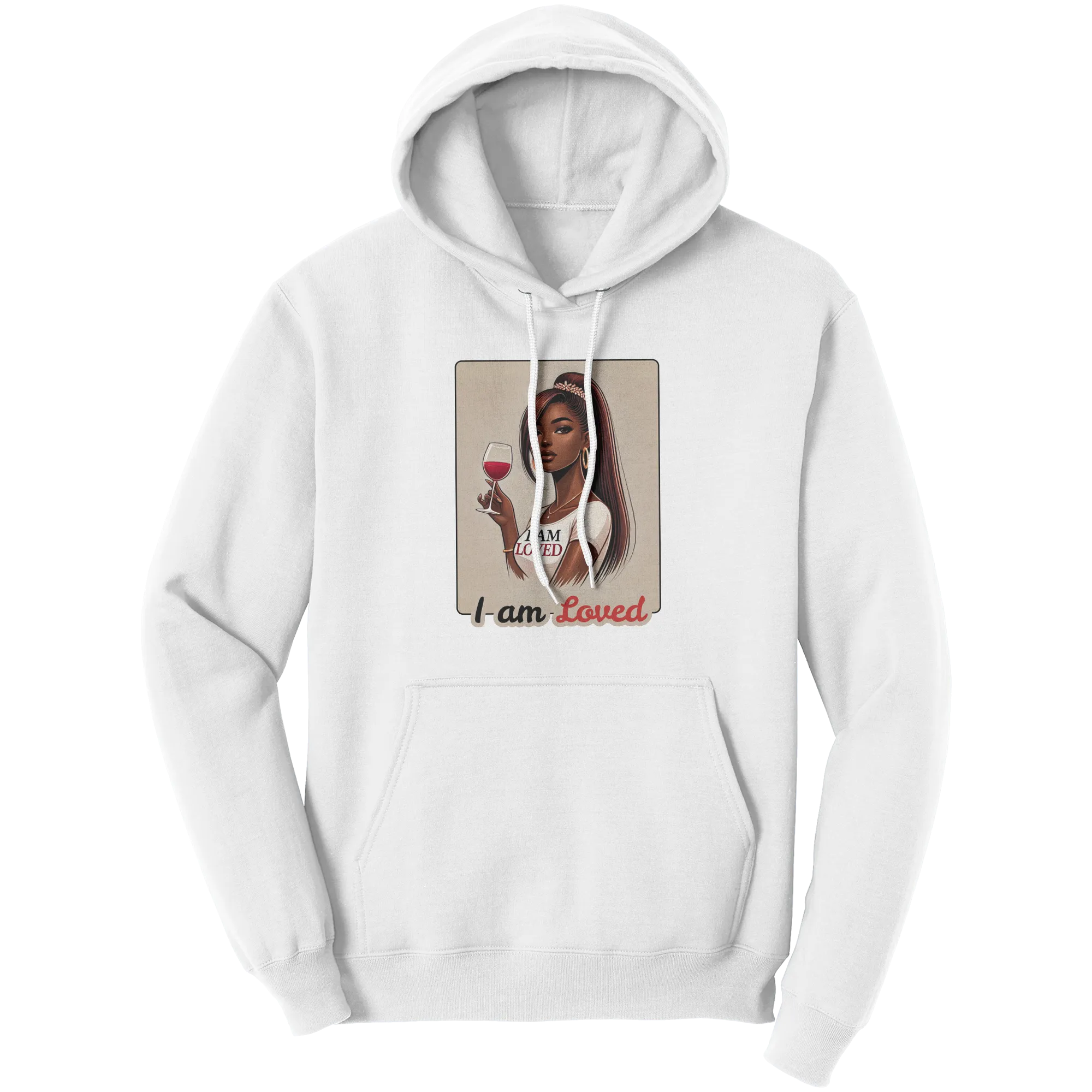I Am Loved Hoodie, Valentines Womens Hoodie, Valentine Hoodie, Valentines Gift For Her, Valentine Clothing, Women in Need of Something Shirt