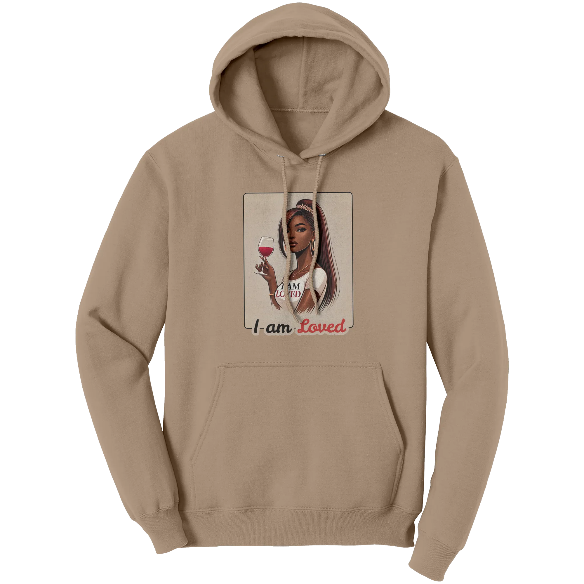 I Am Loved Hoodie, Valentines Womens Hoodie, Valentine Hoodie, Valentines Gift For Her, Valentine Clothing, Women in Need of Something Shirt