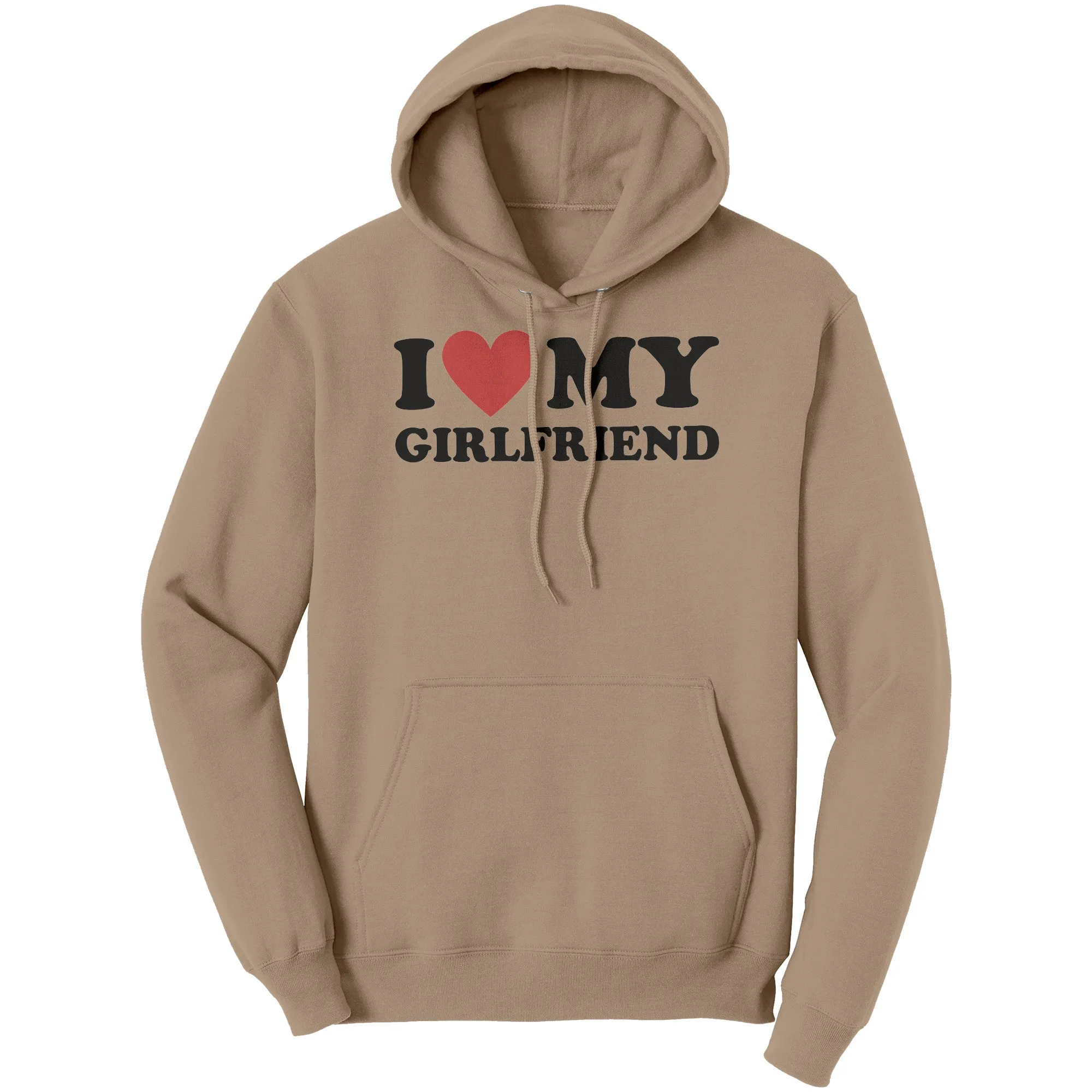 I Love My Girlfriend Hoodie, Valentine Hoodie, I Heart My Girlfriend Hoodie, Valentine's Day Hoodie, Valentines Gift For Boyfriend Hoodie