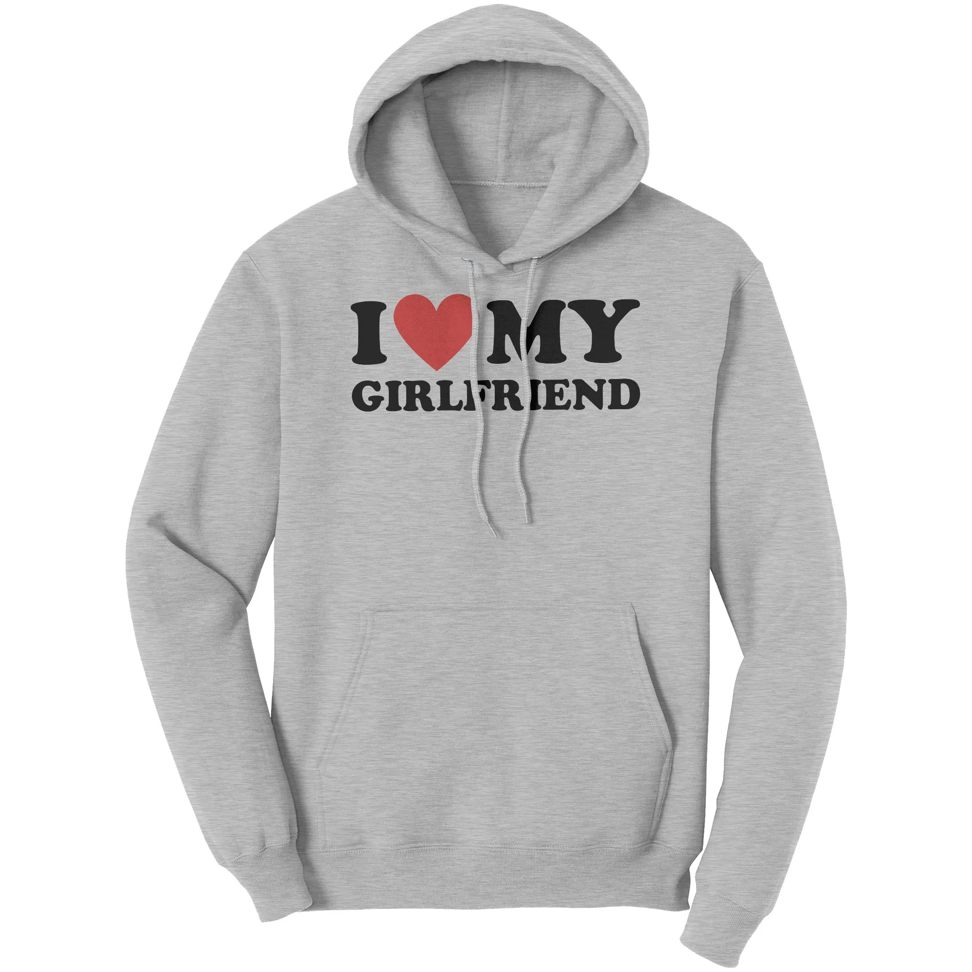 I Love My Girlfriend Hoodie, Valentine Hoodie, I Heart My Girlfriend Hoodie, Valentine's Day Hoodie, Valentines Gift For Boyfriend Hoodie