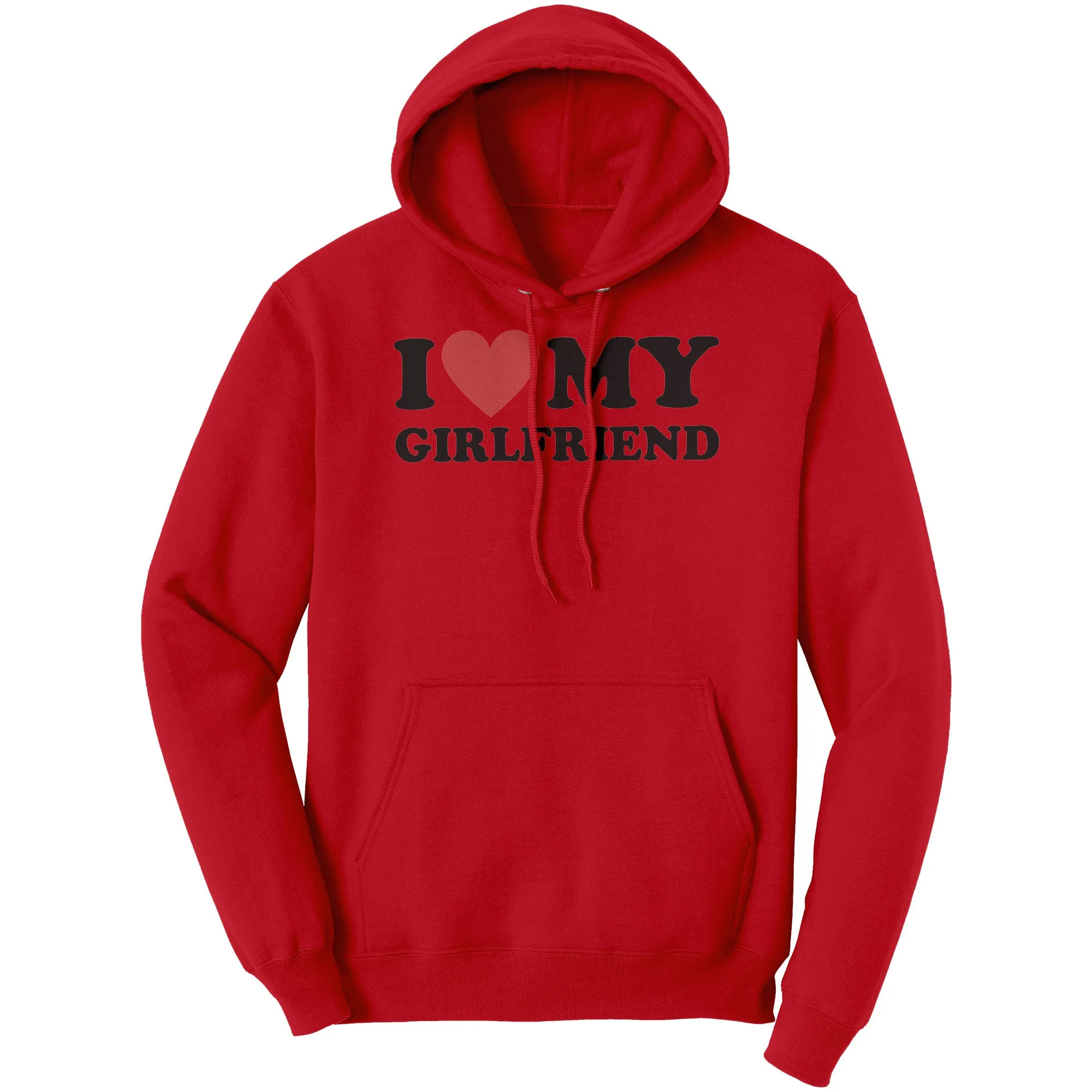 I Love My Girlfriend Hoodie, Valentine Hoodie, I Heart My Girlfriend Hoodie, Valentine's Day Hoodie, Valentines Gift For Boyfriend Hoodie