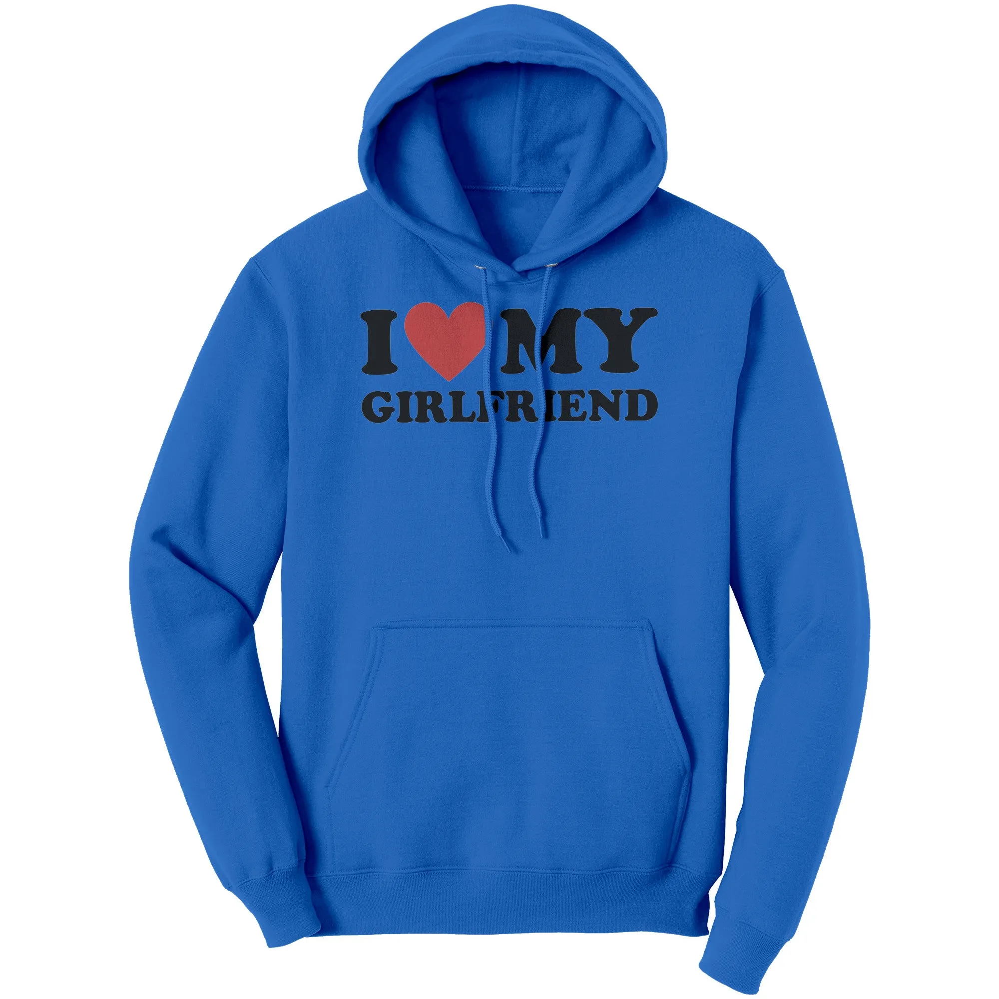 I Love My Girlfriend Hoodie, Valentine Hoodie, I Heart My Girlfriend Hoodie, Valentine's Day Hoodie, Valentines Gift For Boyfriend Hoodie