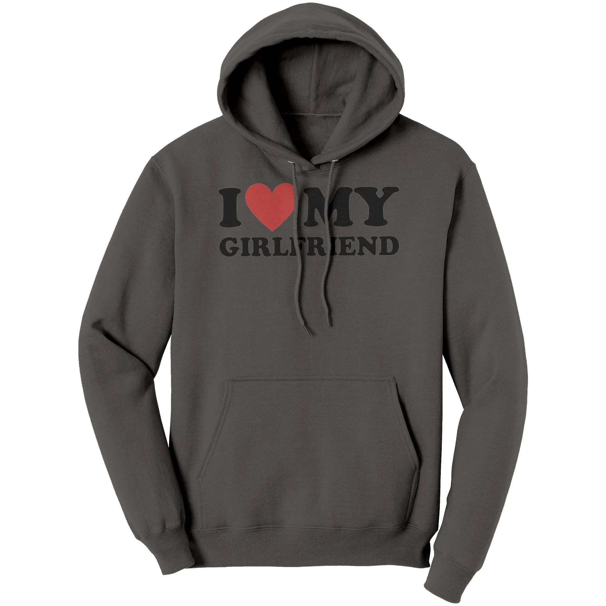 I Love My Girlfriend Hoodie, Valentine Hoodie, I Heart My Girlfriend Hoodie, Valentine's Day Hoodie, Valentines Gift For Boyfriend Hoodie