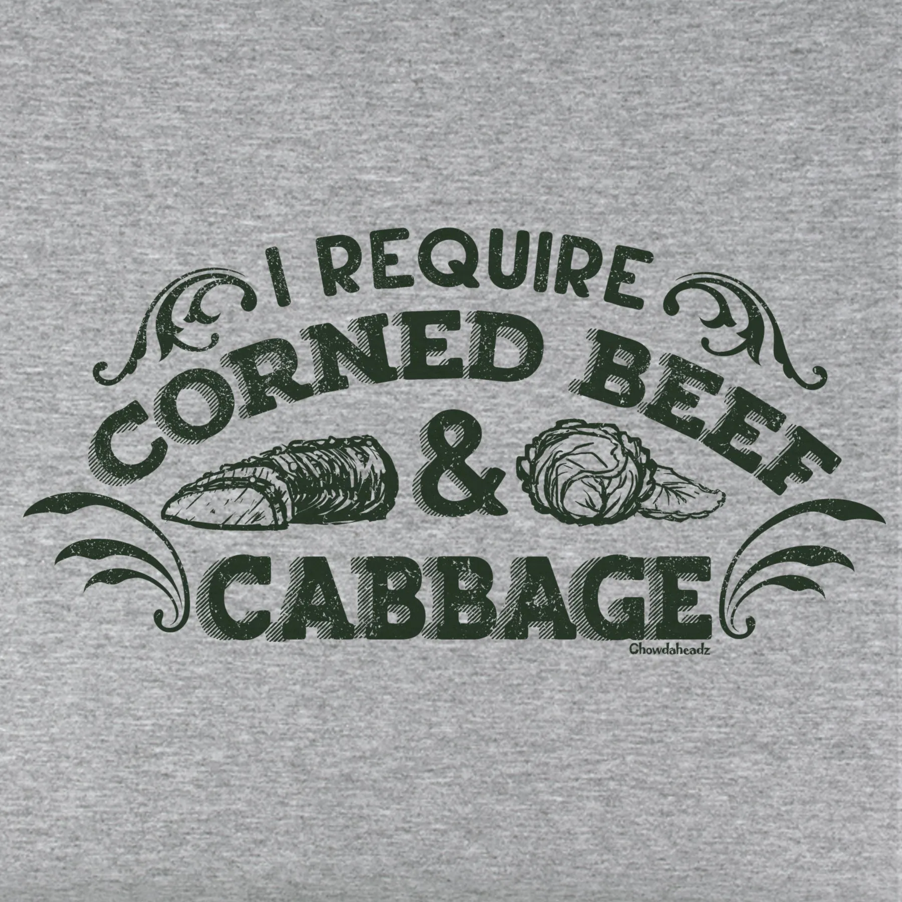 I Require Corned Beef and Cabbage Youth Hoodie