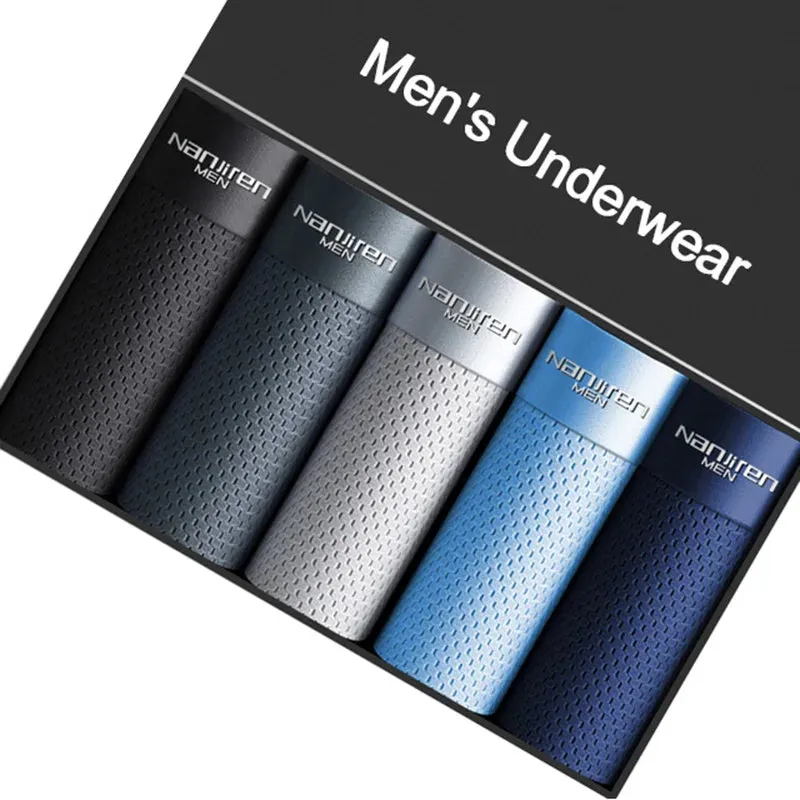 Ice Silk Mesh Boxer Shorts