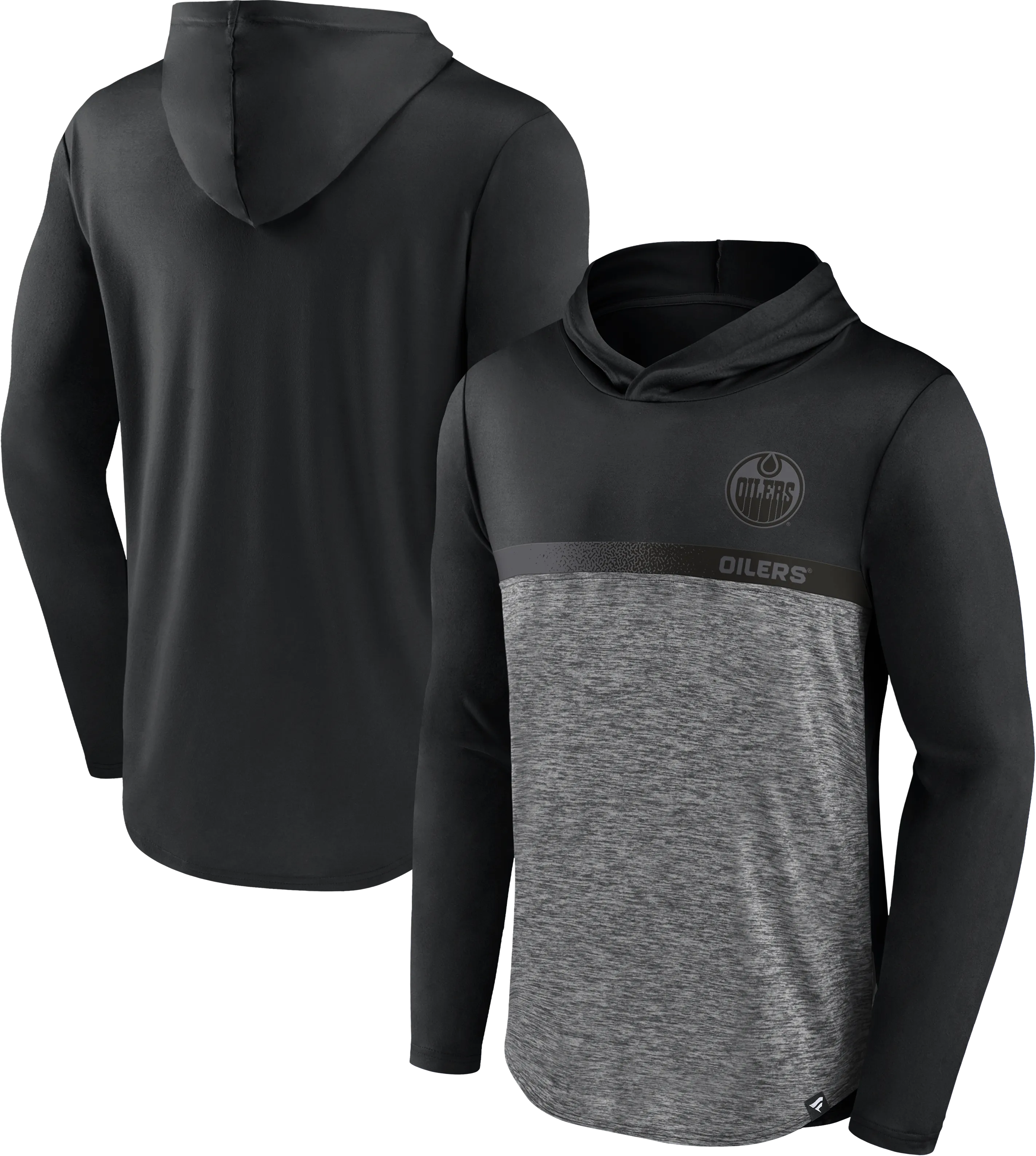 Iconic Defender Light Weight Men's Hoodie- Edmonton Oilers