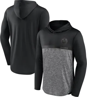 Iconic Defender Light Weight Men's Hoodie- Edmonton Oilers
