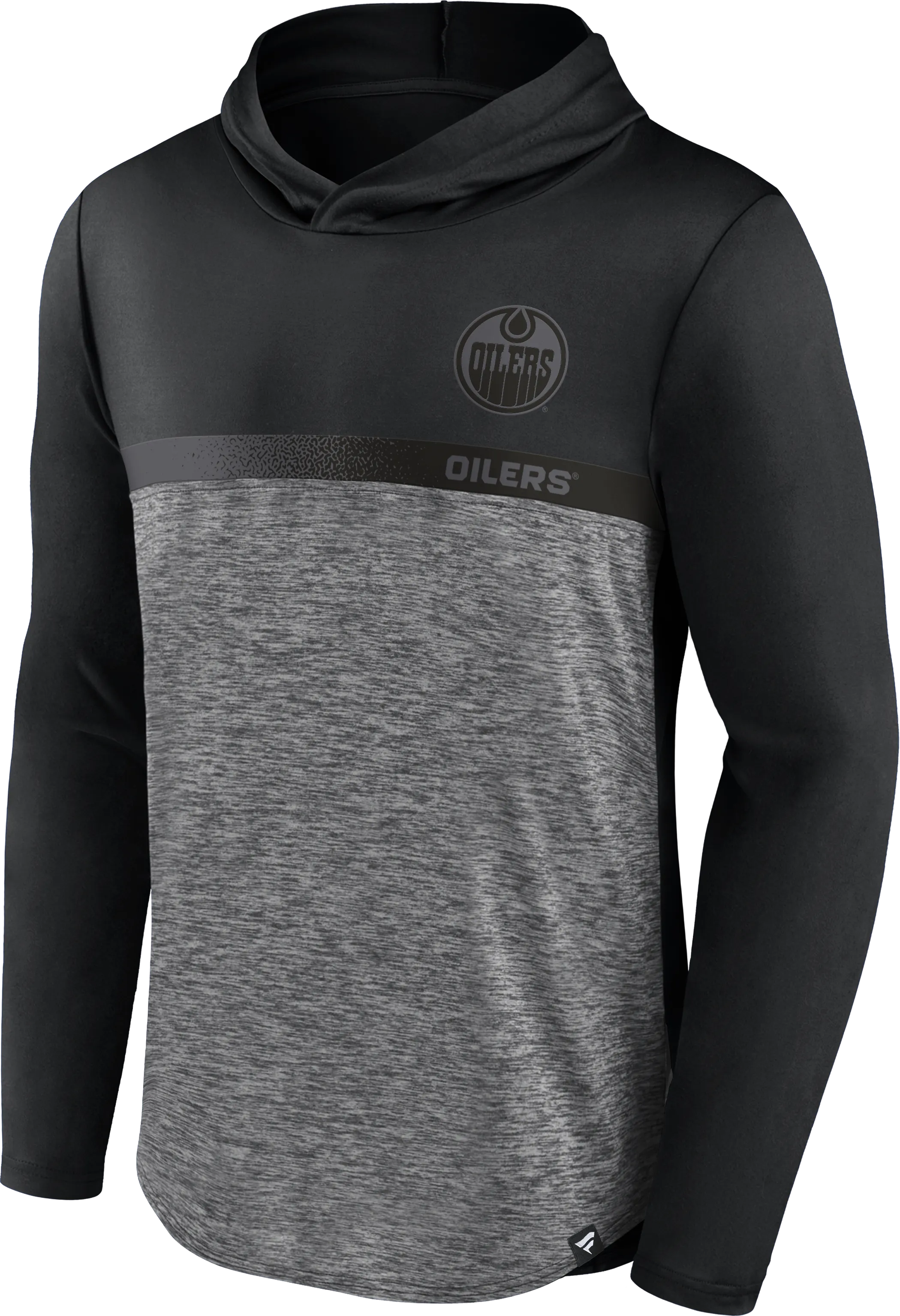 Iconic Defender Light Weight Men's Hoodie- Edmonton Oilers