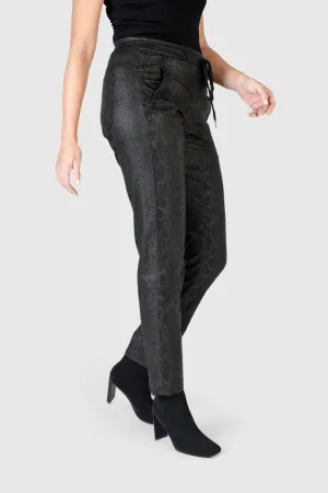 Iconic Jean Blk Snake