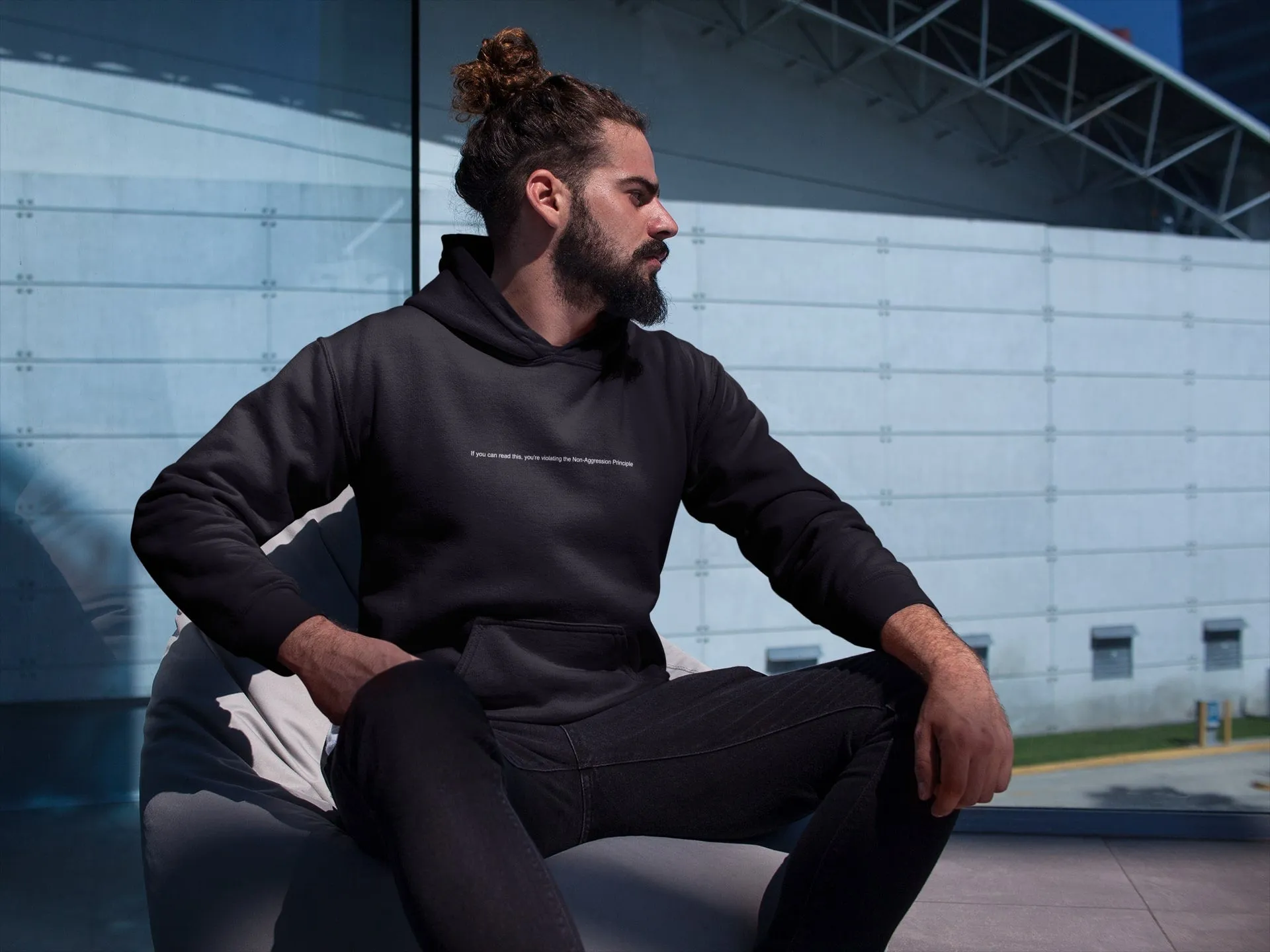 If You Can Read This... Light Hoodie