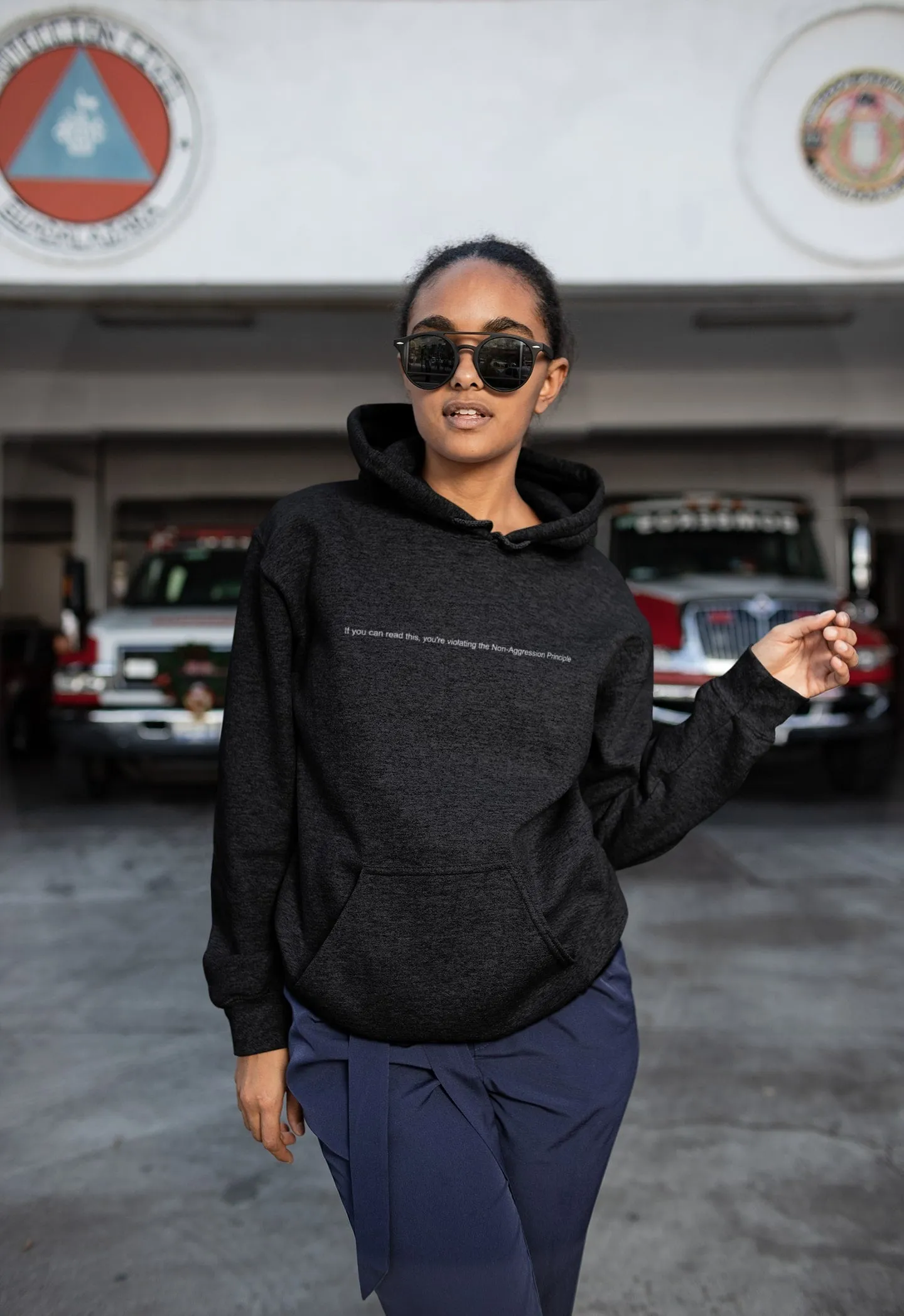 If You Can Read This... Light Hoodie