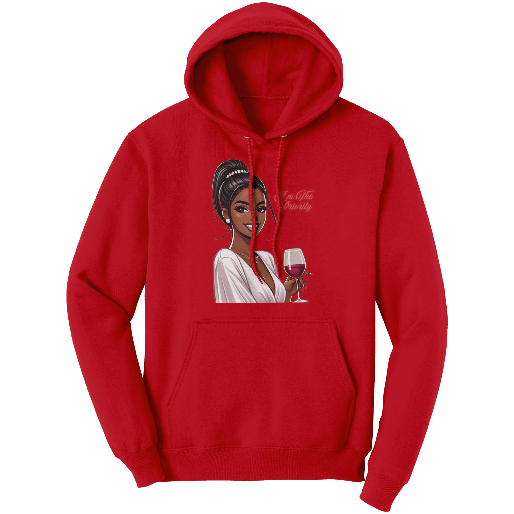 I'm The Priority Hoodie, Valentines Hoodie, Valentines Gift, Valentines Clothing, Womens Clothing, Feminist Hoodie, Cute Womens Hoodie