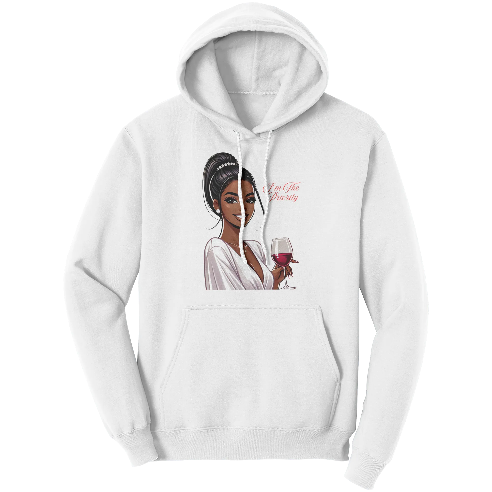 I'm The Priority Hoodie, Valentines Hoodie, Valentines Gift, Valentines Clothing, Womens Clothing, Feminist Hoodie, Cute Womens Hoodie