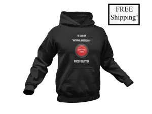 In Case of National Emergency Light Hoodie