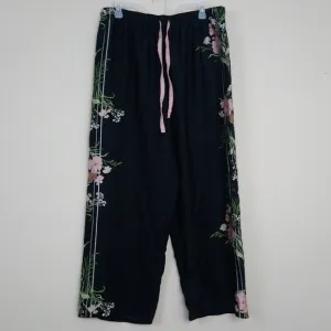 INC International Concepts Intimates Silky Floral Flowy Drawstring Pants