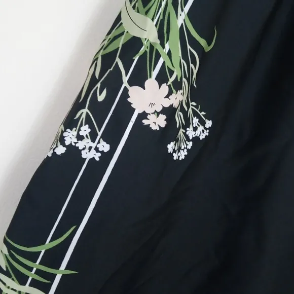 INC International Concepts Intimates Silky Floral Flowy Drawstring Pants