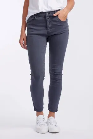 ITALIAN STAR  Emma Stretch Jeans - Coal