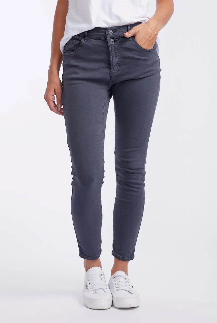 ITALIAN STAR  Emma Stretch Jeans - Coal