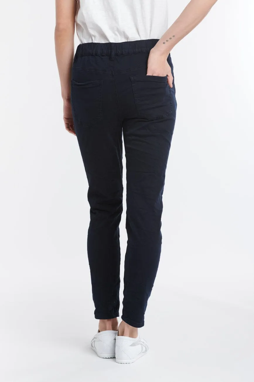 ITALIAN STAR Emma Stretch Jeans - Navy