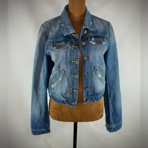 J Crew Bowery Wash Denim Jean Jacket