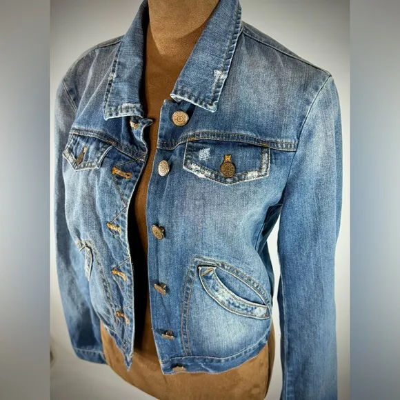J Crew Bowery Wash Denim Jean Jacket