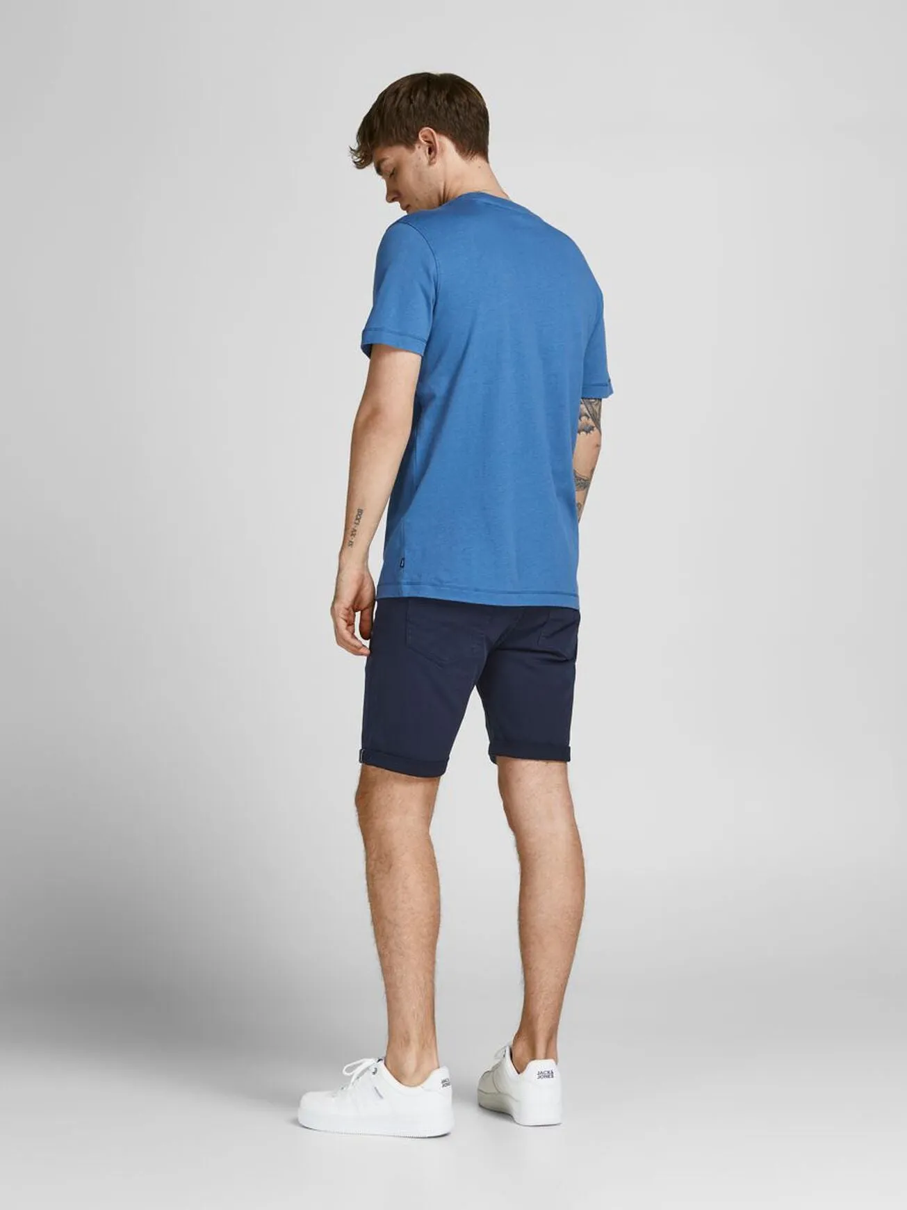 Jack Jones Rick Icon Denim Shorts Navy Blazer