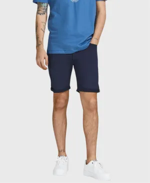Jack Jones Rick Icon Denim Shorts Navy Blazer