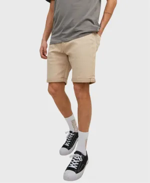 Jack Jones Rick Icon Denim Shorts Oxford Tan