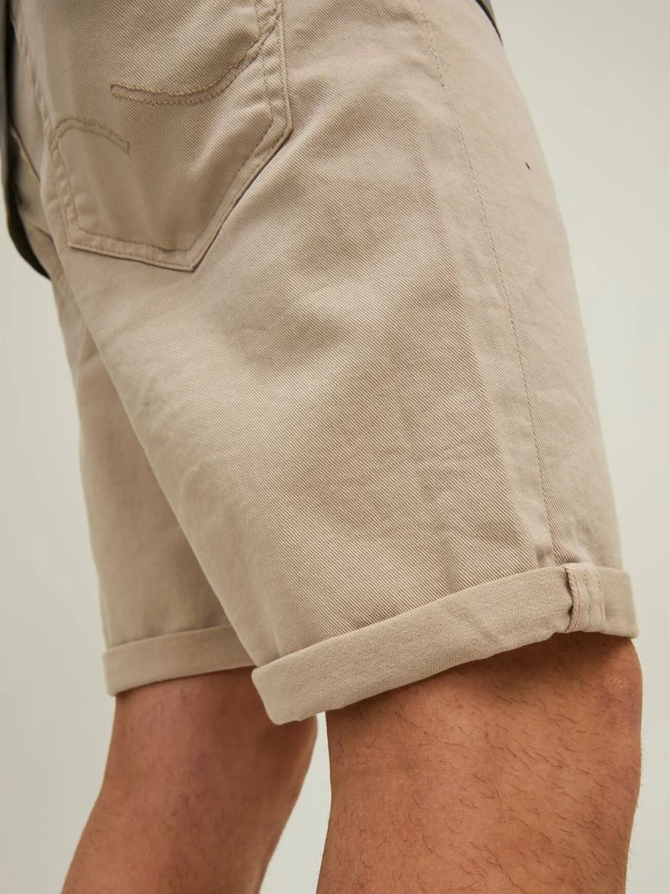 Jack Jones Rick Icon Denim Shorts Oxford Tan