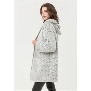 Jacket w/Hoodie Plus Size