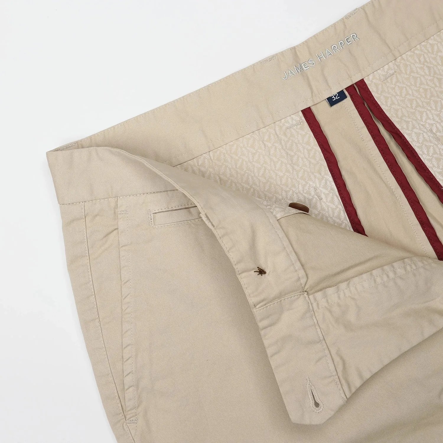 JAMES HARPER STRETCH COTTON CHINO SHORTS JHSH27
