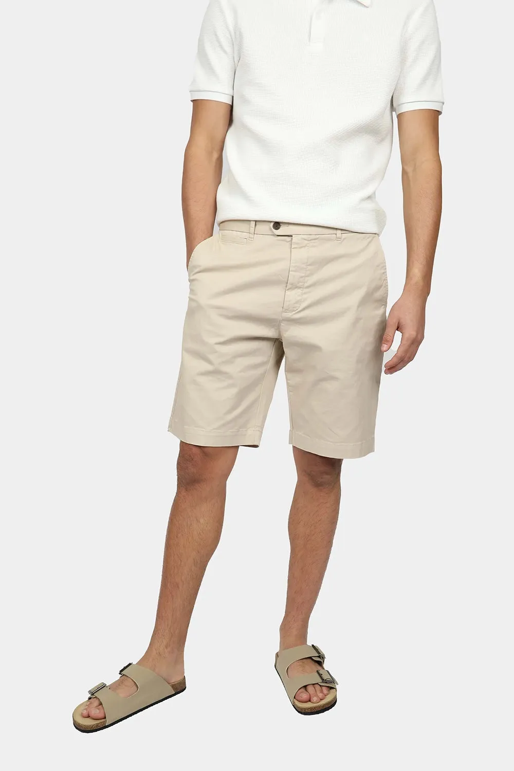 JAMES HARPER STRETCH COTTON CHINO SHORTS JHSH27