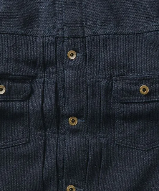 【Japan Blue Jeans】Sashiko Type 2 Jacket 靛藍染刺子二代牛仔外套