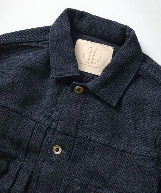 【Japan Blue Jeans】Sashiko Type 2 Jacket 靛藍染刺子二代牛仔外套
