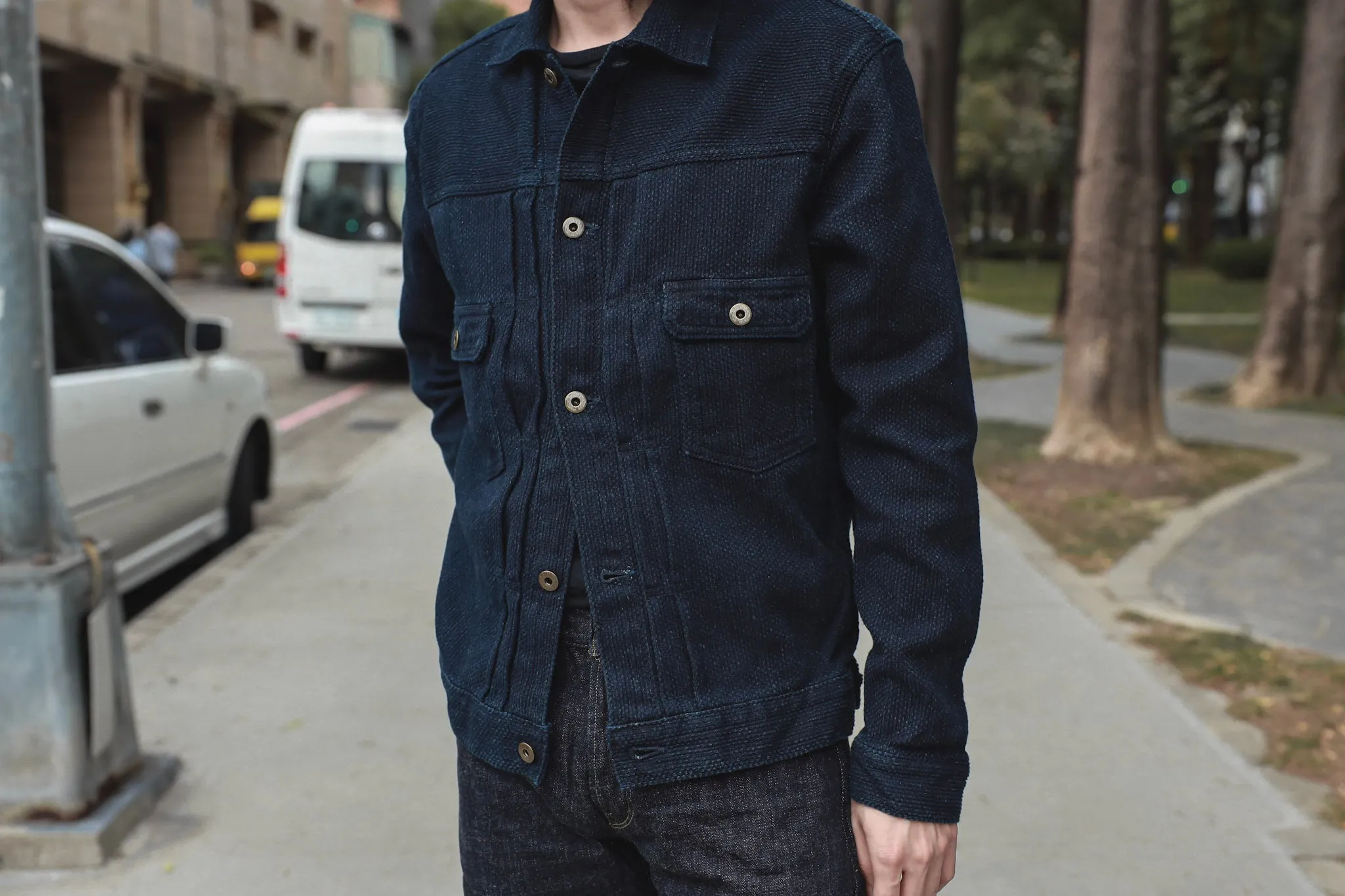 【Japan Blue Jeans】Sashiko Type 2 Jacket 靛藍染刺子二代牛仔外套