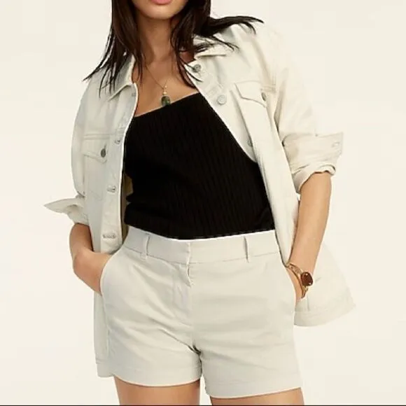 J.Crew Classic 4&quot; Stretch Chino Shorts