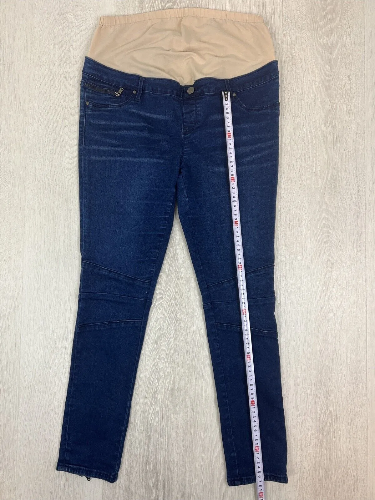 Jeanswest Womens Maternity Skinny 7/8 Jeans Size 14